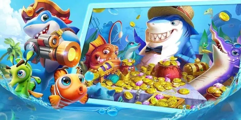 Bắn cá 5 sao với đồ họa đại dương siêu thực
