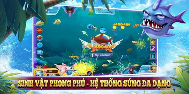 Bắn cá đổi thưởng phù hợp cho mọi lứa tuổi yêu thích giải trí nhanh